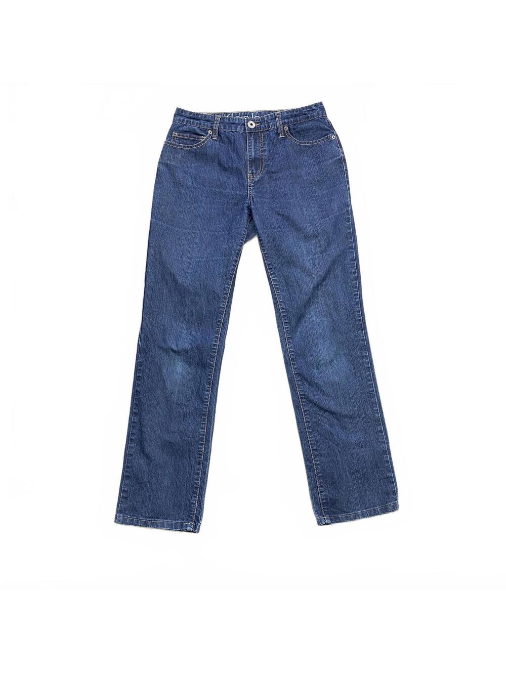 Calvin Klein Jeans Skinny Blue Denim Jeans Great Shape Woman's Size 9 29x29
